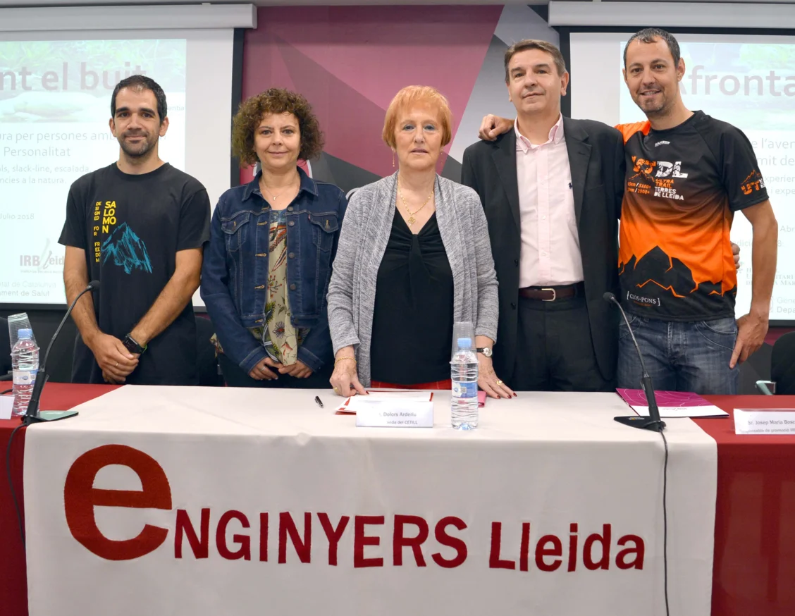 Enginyers Lleida colabora con el IRBLleida en un proyecto para corregir el Trastorno Límite de Personalidad con el deporte