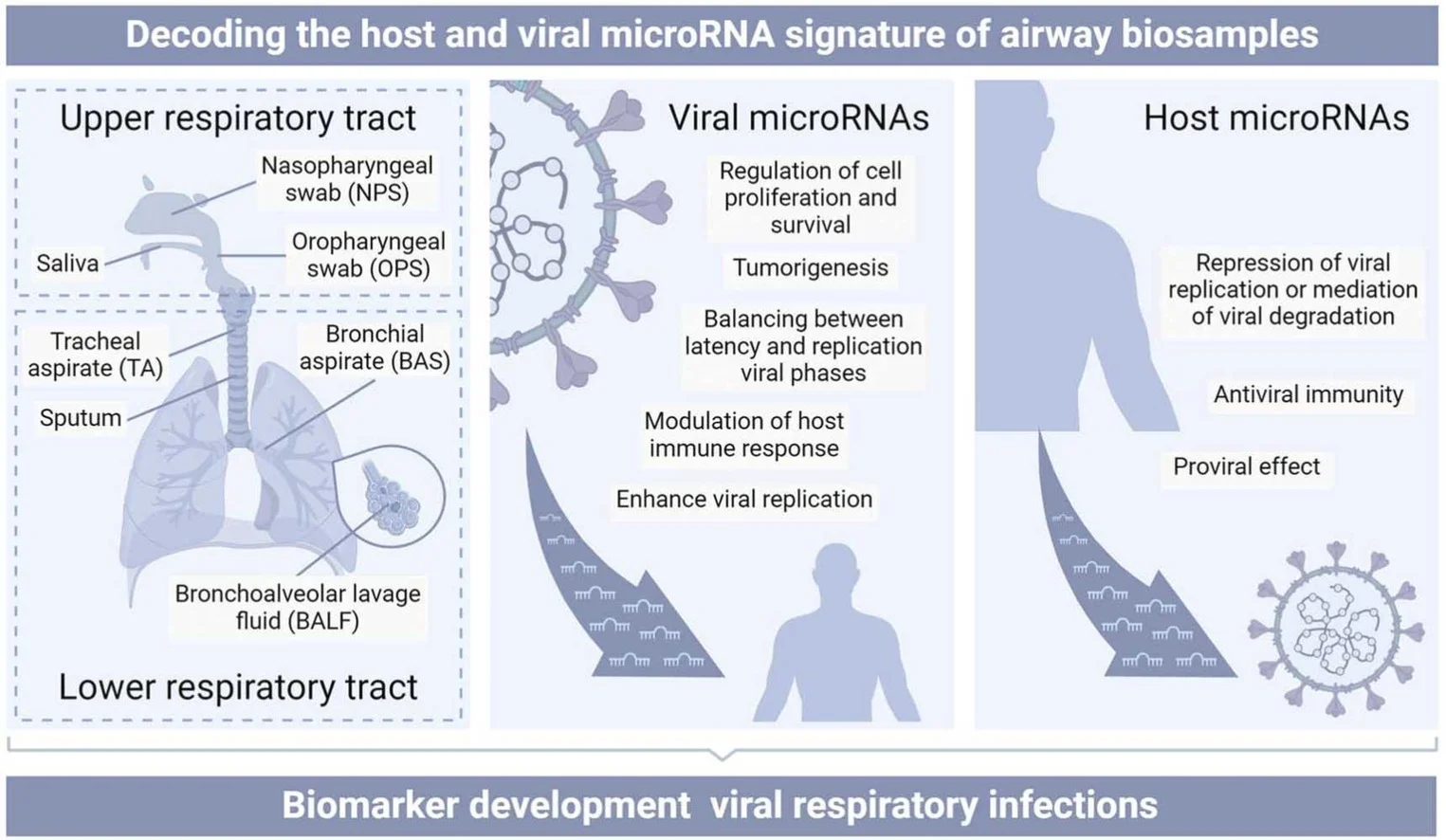 MicroRNA profiling as a biomarker to improve the management of patients with respiratory diseases proposed