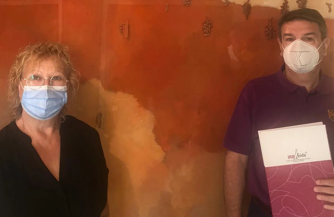 El Celler Mas Blanch i Jové renova la seva col·aboració amb l'IRBLleida