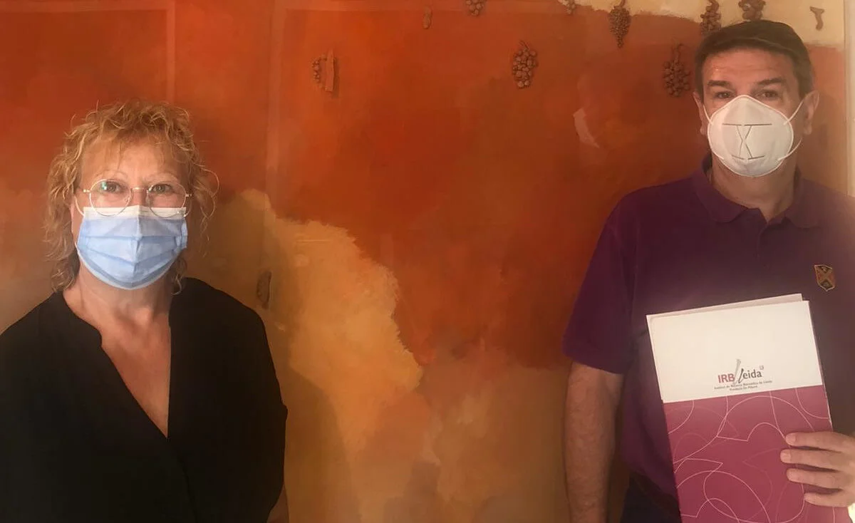 Celler Mas Blanch i Jové renews its collaboration with IRBLleida