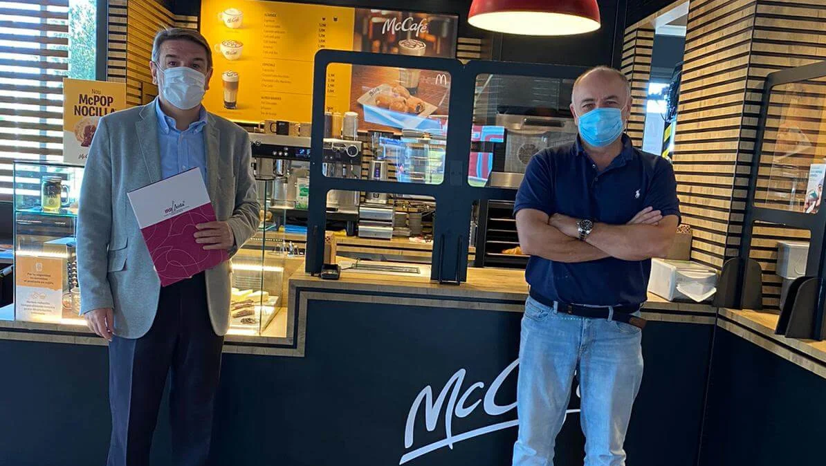 McDonald's Lleida renews its collaboration with IRBLleida