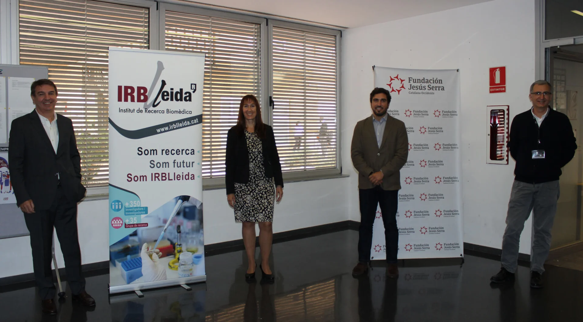 The Jesús Serra Foundation and IRBLleida have created an accompaniment programme to support new professionals at IRBLleida in applying for projects in the biomedical field