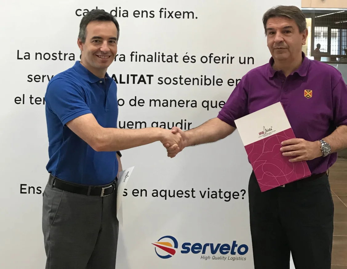La empresa leridana Serveto mantiene su compromiso con el IRBLleida