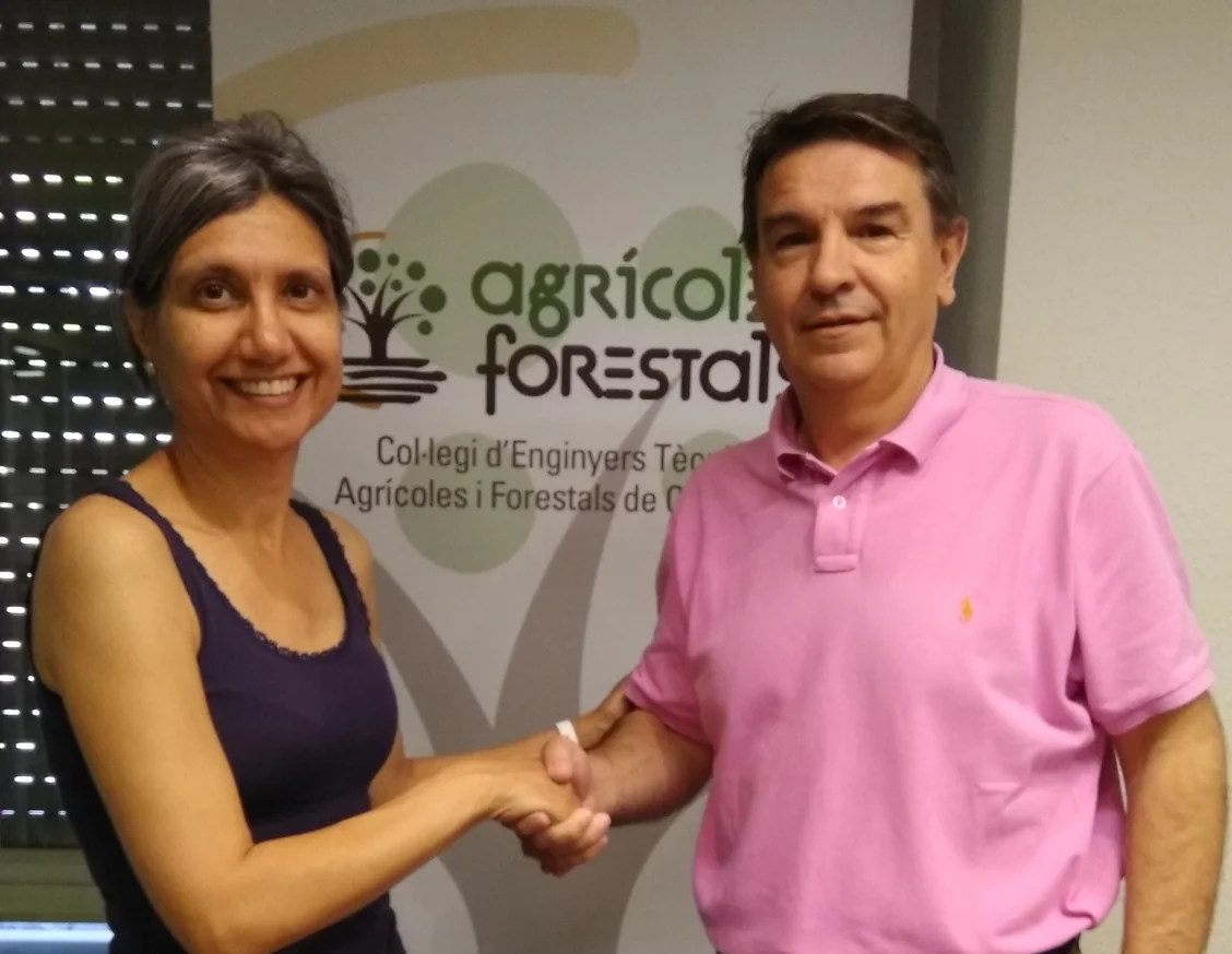 El Col·legi d'Enginyers Tècnics Agrícoles i Forestals de Catalunya, nueva empresa colaboradora del IRBLleida