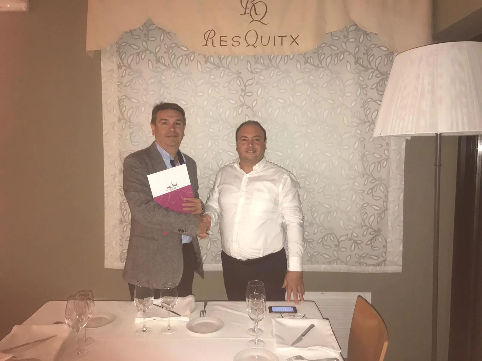 El restaurante Resquitx renueva su colaboración con el IRBLleida