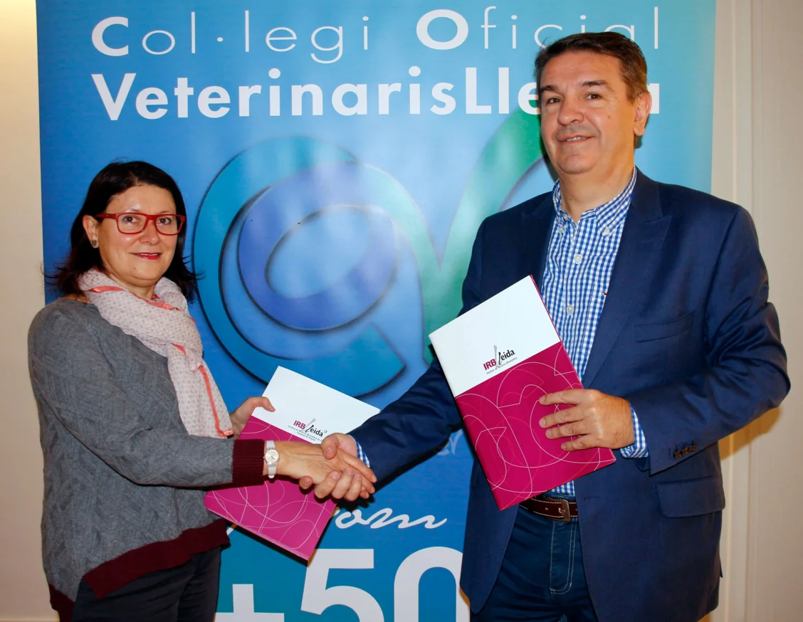 The Col·legi Oficial de Veterinaris de Lleida renews with the IRBLleida