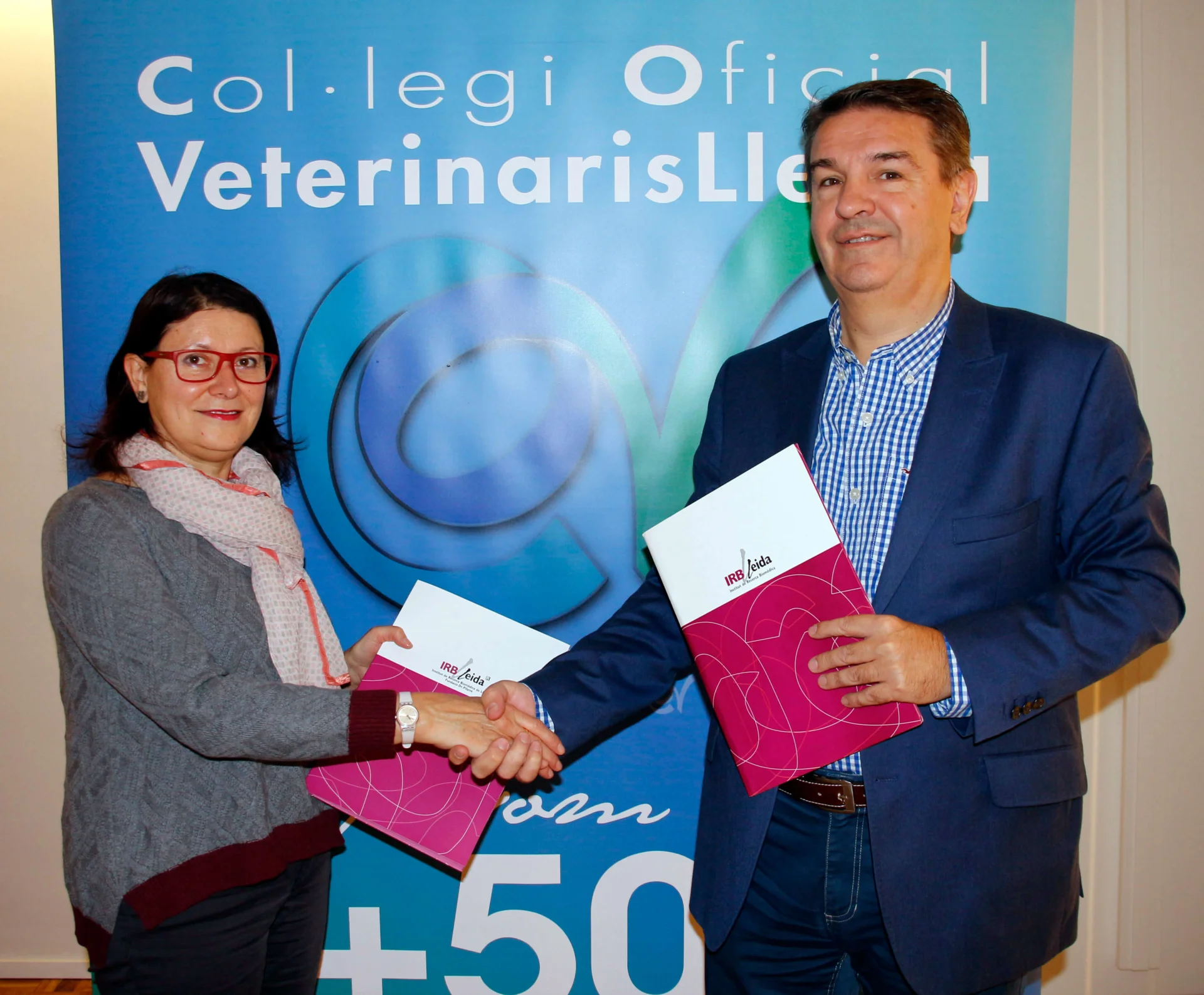The Col·legi Oficial de Veterinaris de Lleida renews with the IRBLleida