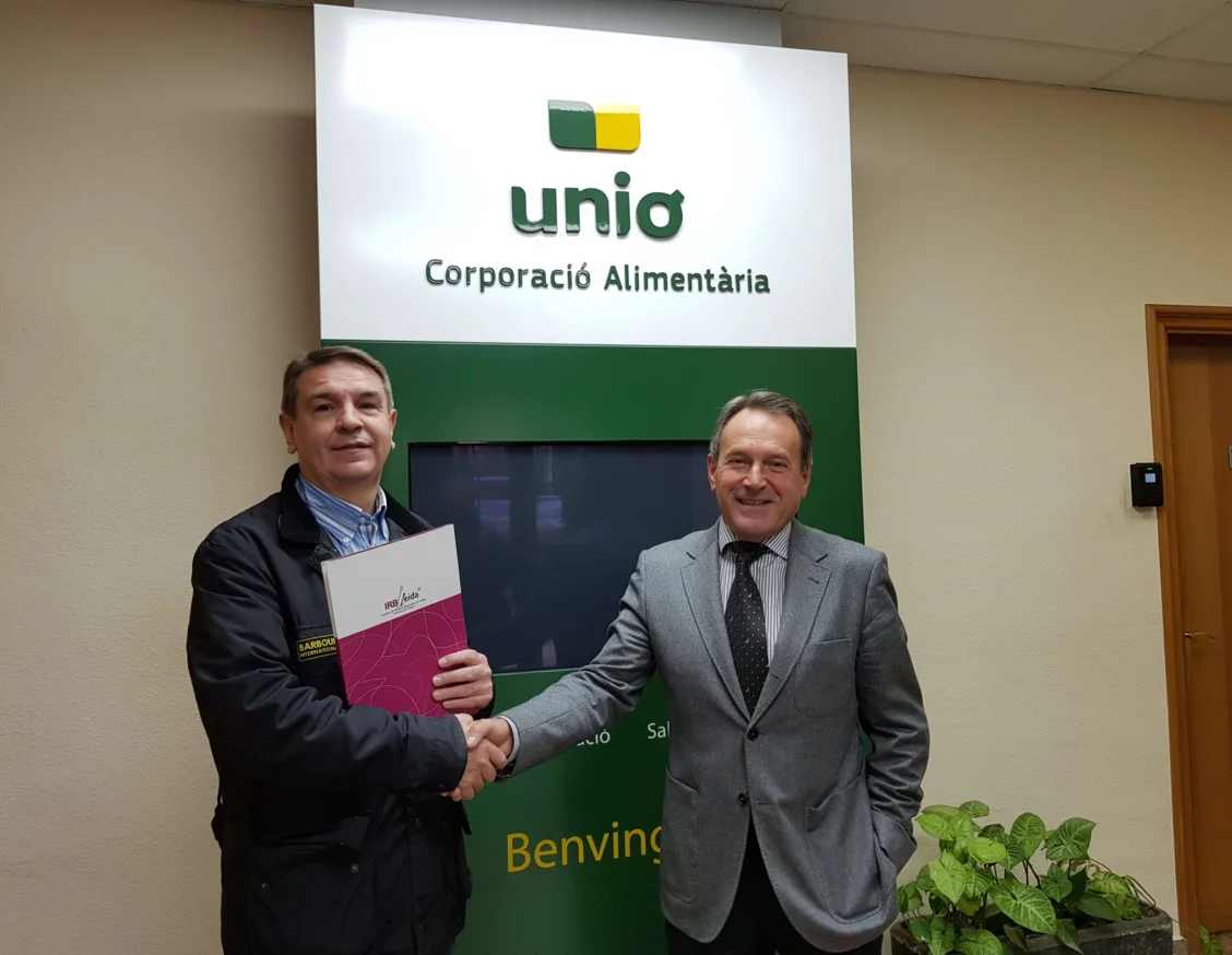 La cooperativa Unió, nueva empresa colaboradora del IRBLleida