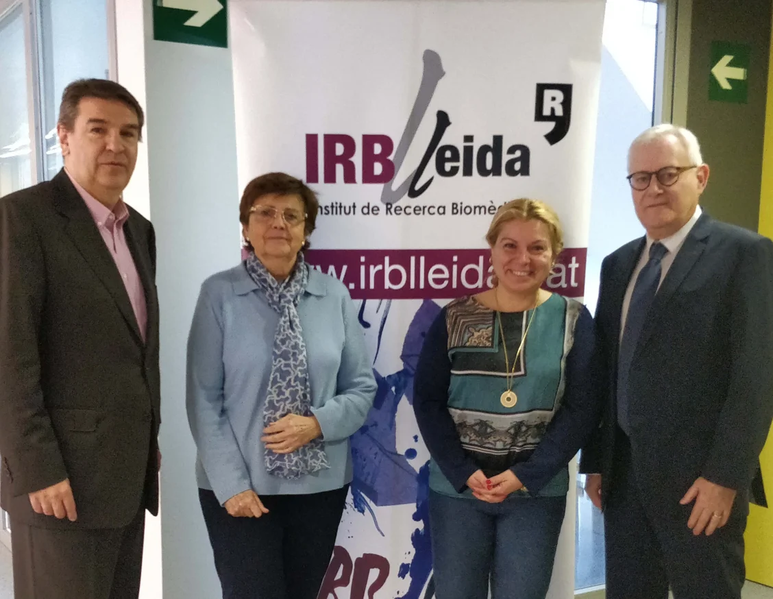 The Alicia Cuello de Merigó Foundation and the IRBLleida sign their collaboration for the second year to promote biomedical research in Lleida
