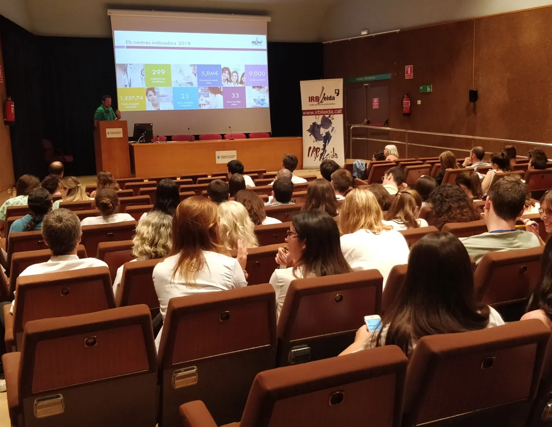 L’IRBLleida i l’Hospital Universitari Arnau de Vilanova donen la benvinguda al grup d’investigadors en formació i residents