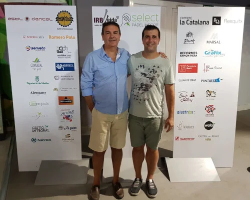 El II Torneo Solidario Select Pàdel & IRBLleida de Golmés recauda más de 500€
