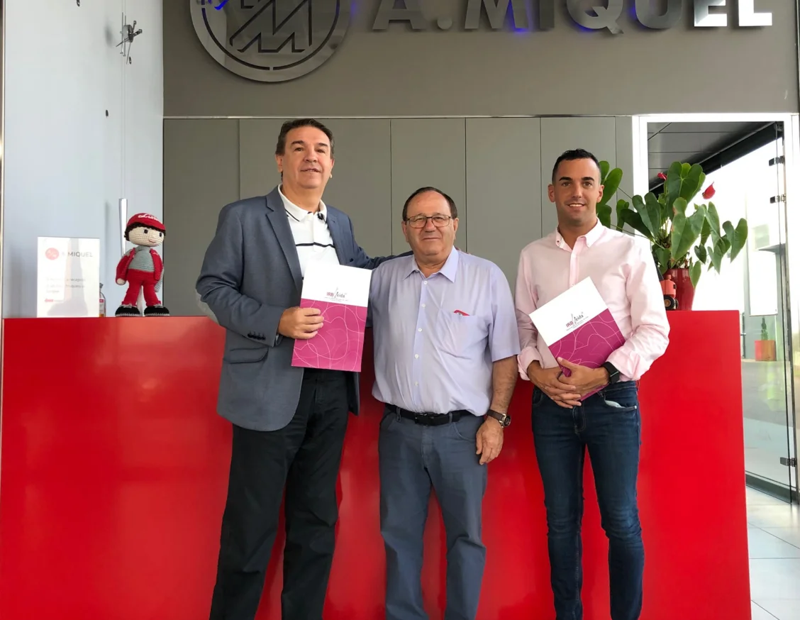 La empresa Tallers A. Miquel (Linde) renueva su colaboración con el IRBLleida