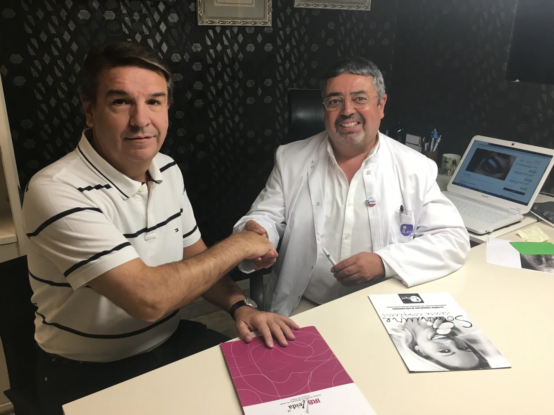 Ilerdent renueva su aportación económica a la investigación biomédica de la IRBLleida