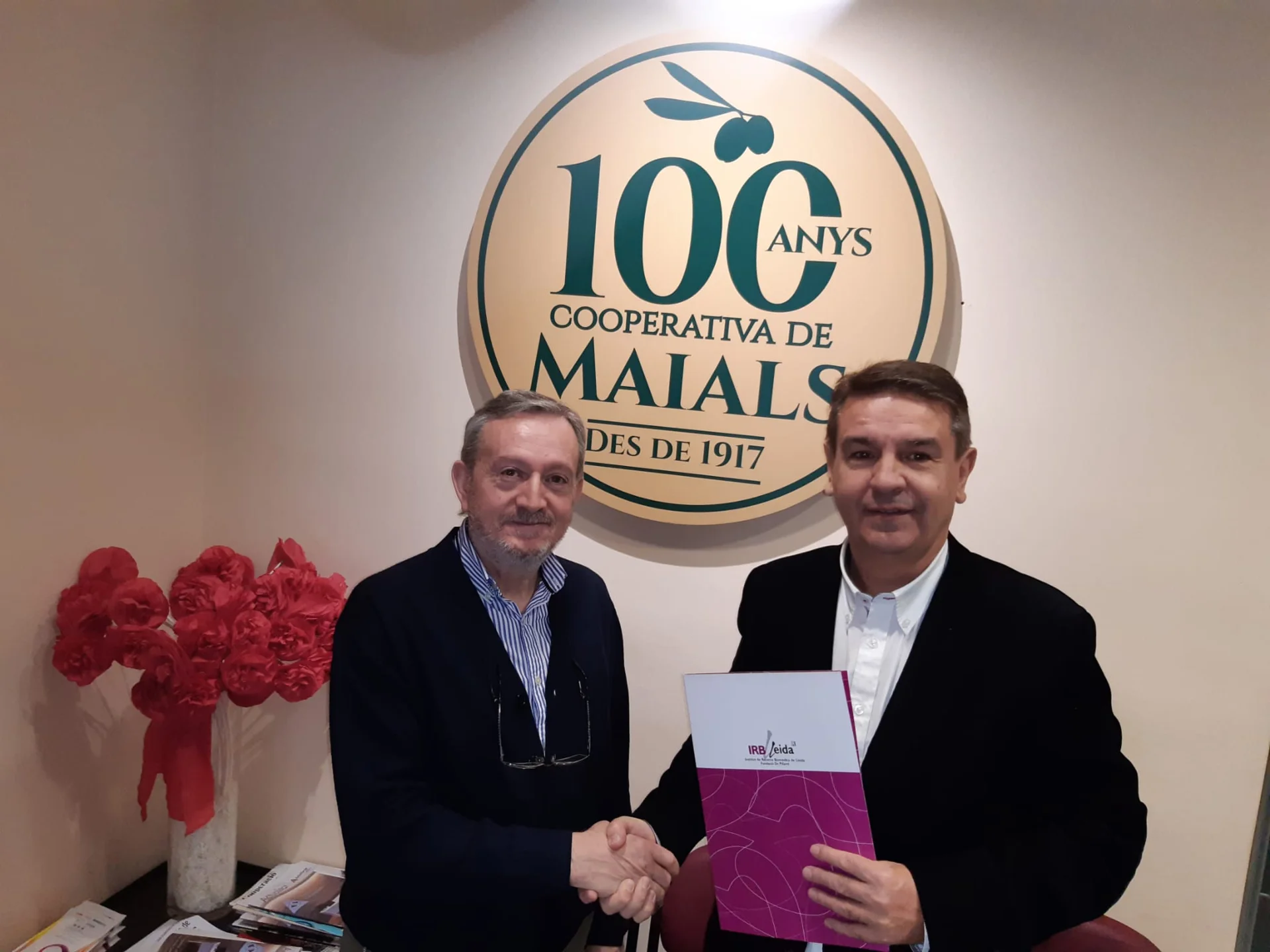 La Cooperativa Camp Foment Maialenc renova la seva col·laboració amb l'IRBLleida