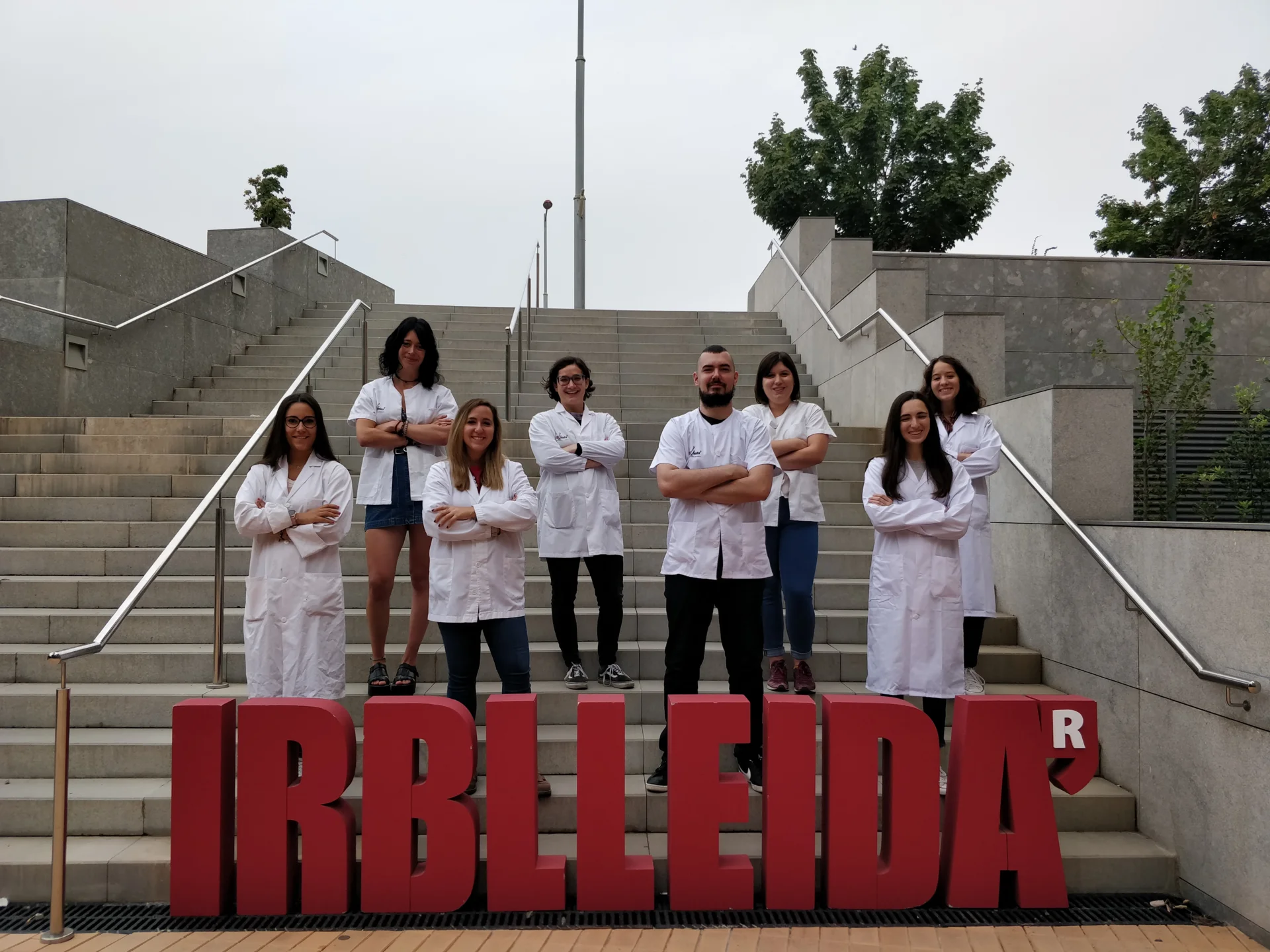 Research staff with the 'Talent Aid in Biomedical Research' funded by the Diputació de Lleida start their research at IRBLleida