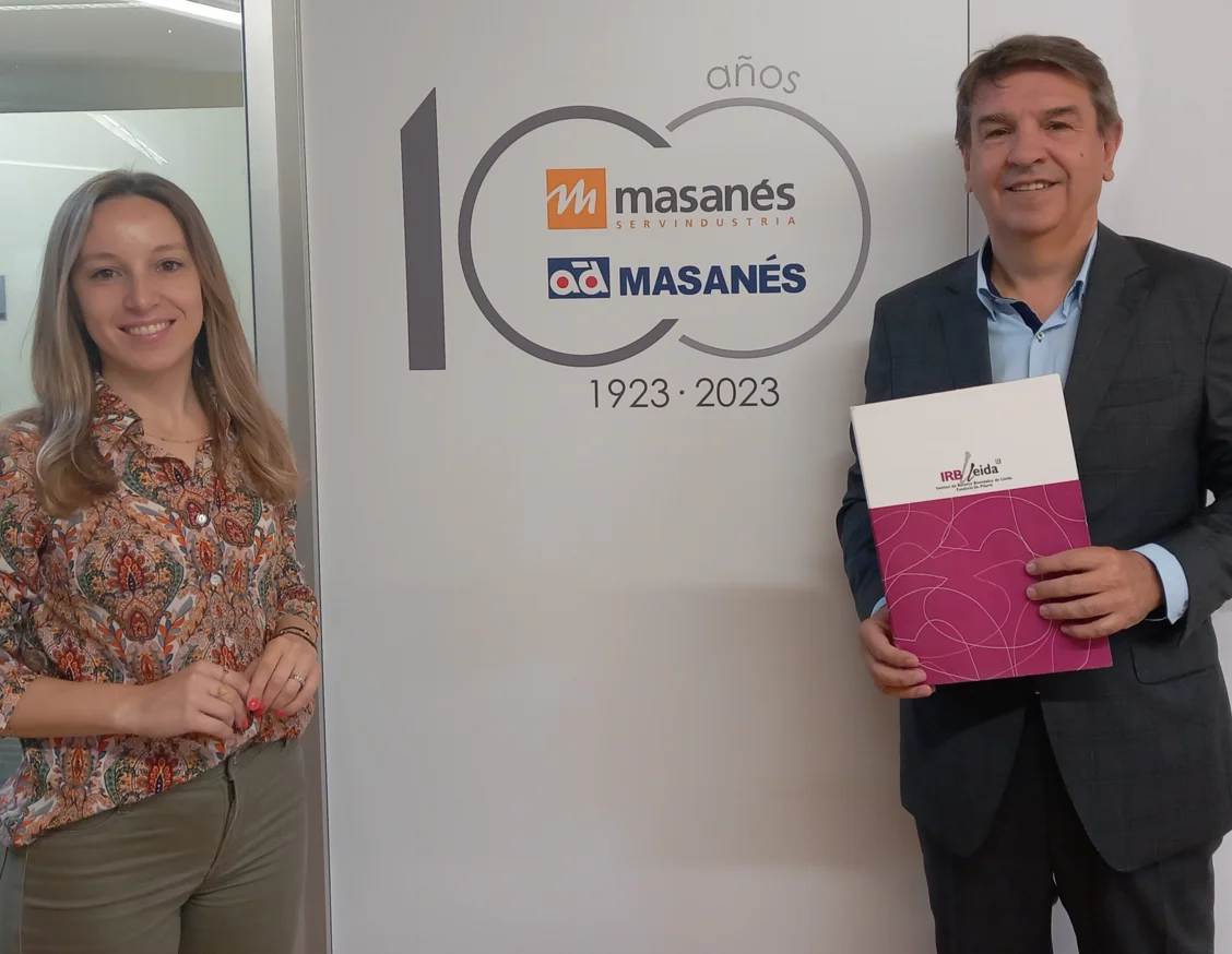 Masanés Servindustria renova la seva col·laboració amb l'IRBLleida