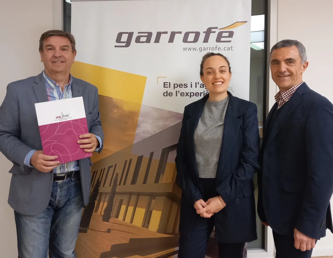 L’empresa Garrofé renova la seva col·laboració amb l’IRBLleida