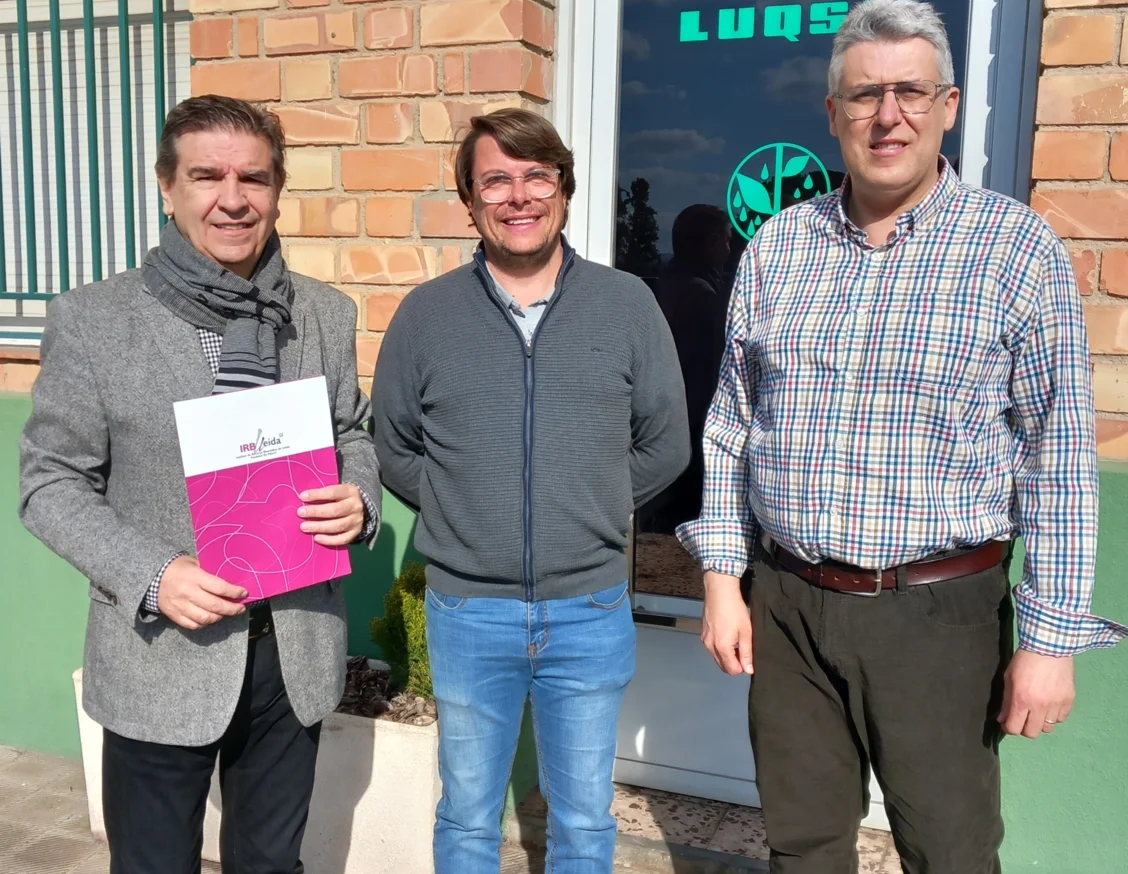 LUQSA, Lérida Unión Química, renova la seva col·laboració amb l’IRBLleida