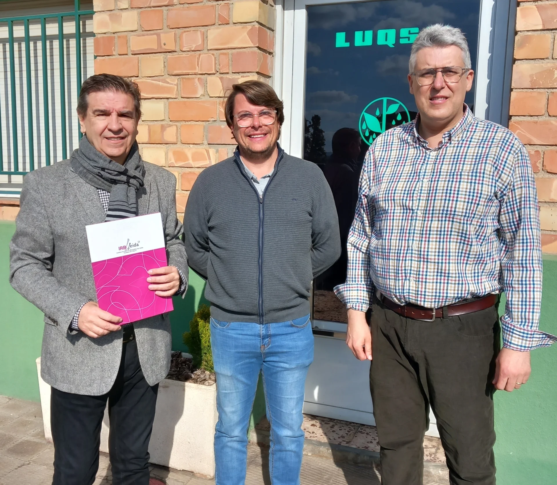 LUQSA, Lérida Unión Química, renews its collaboration with IRBLleida