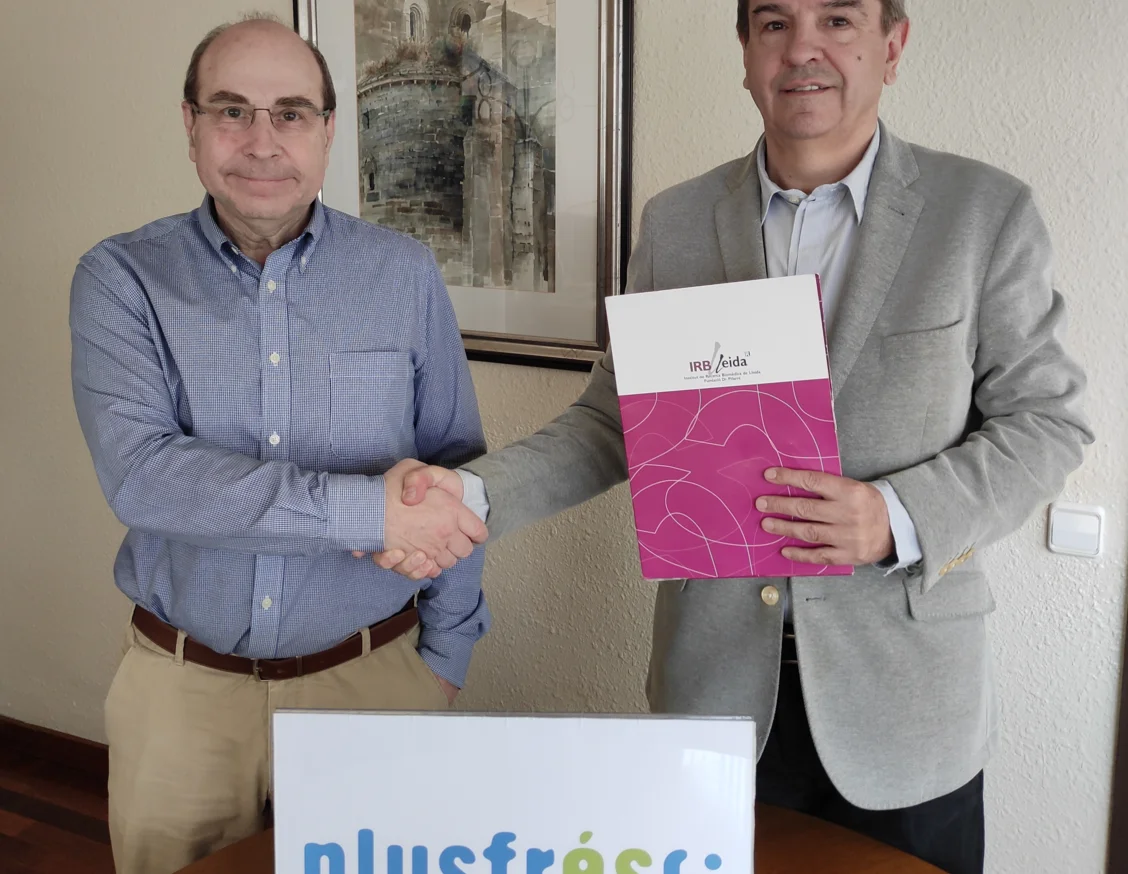 Plusfresc renova la seva col·laboració amb l'IRBLleida