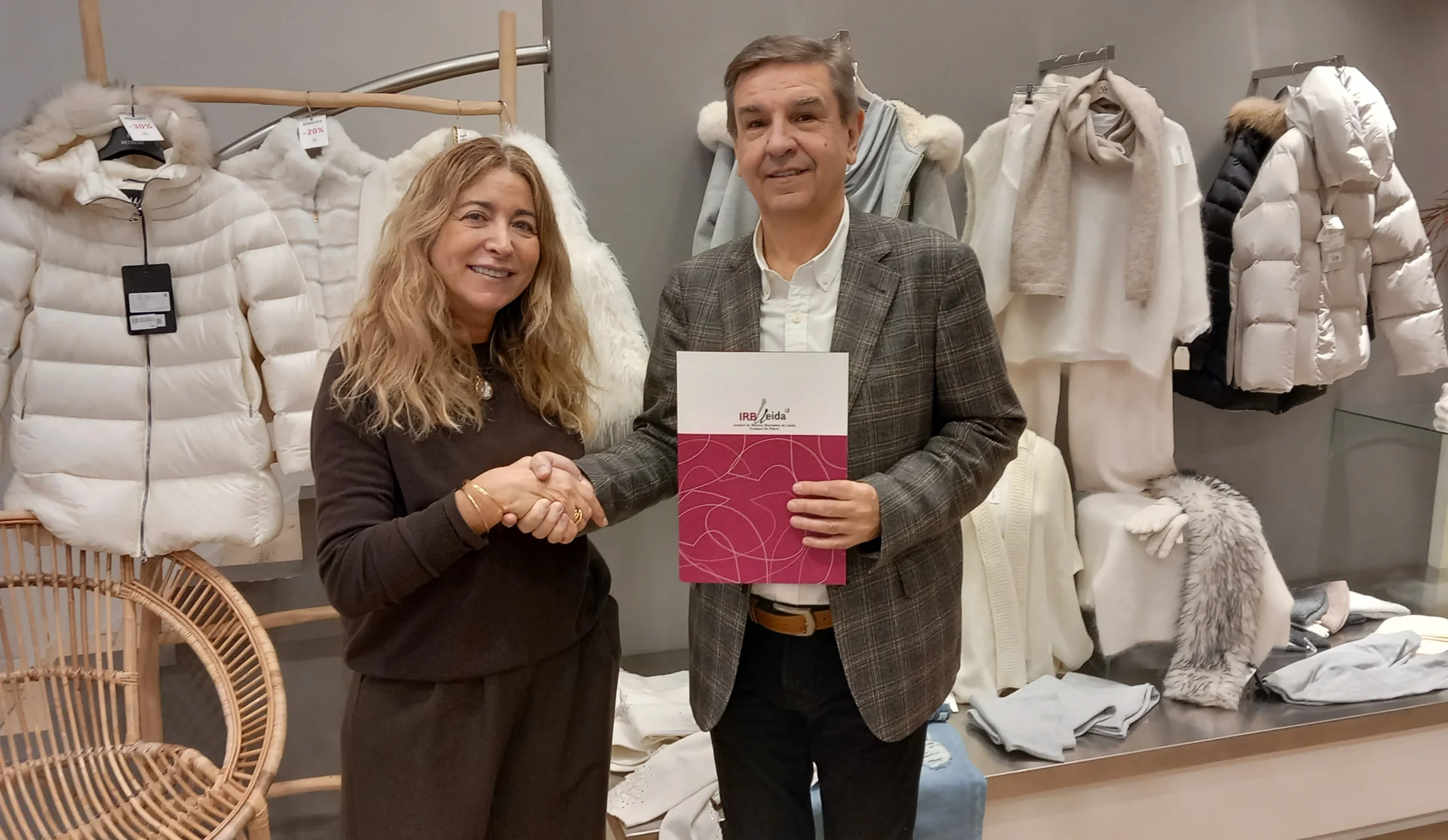 The boutique Marta Anthia renews its collaboration with the IRBLleida
