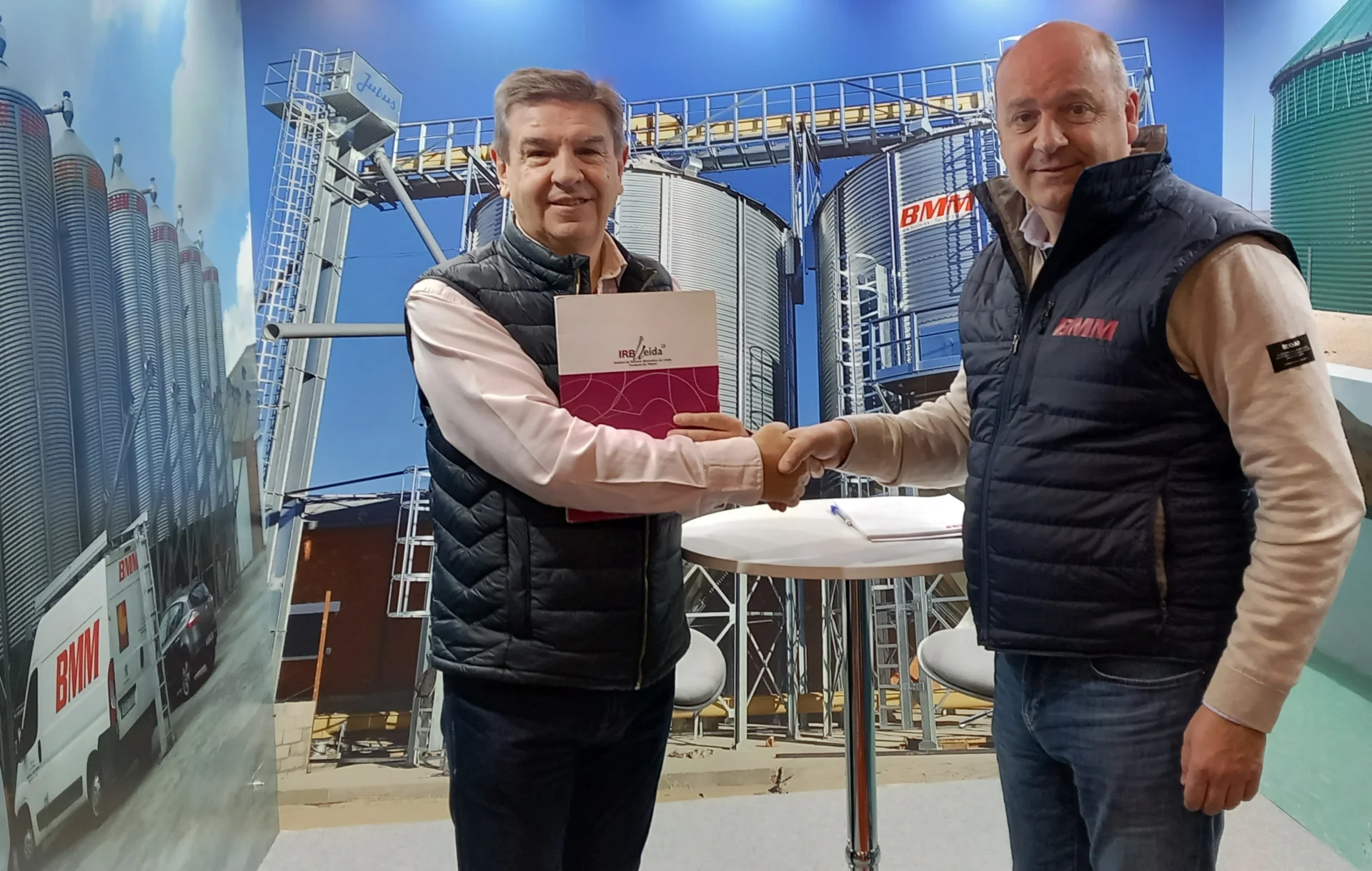 Metálicas BMM renews its collaboration with the IRBLleida