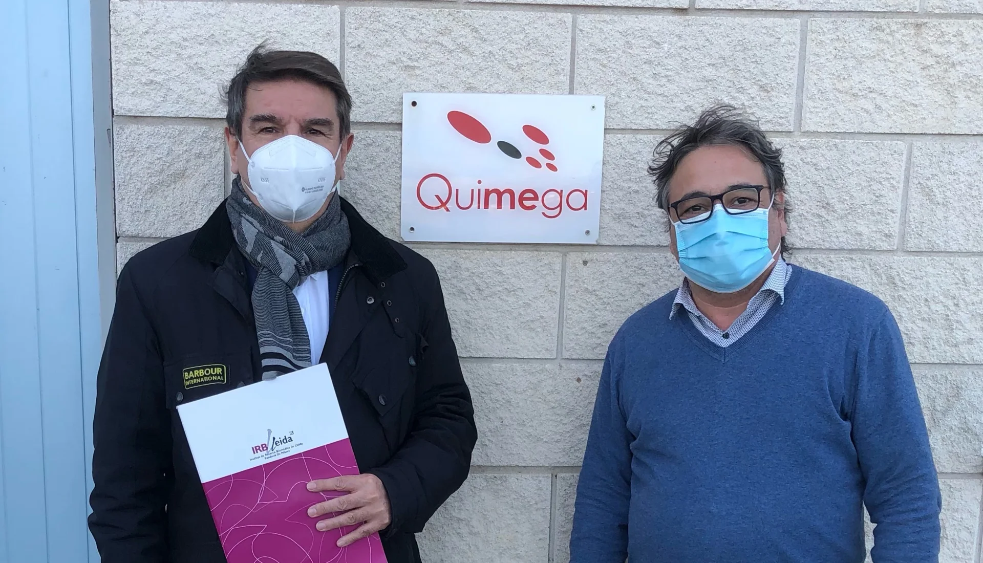 Quimega, empresa col·laboradora de l'IRBLleida per segon any consecutiu