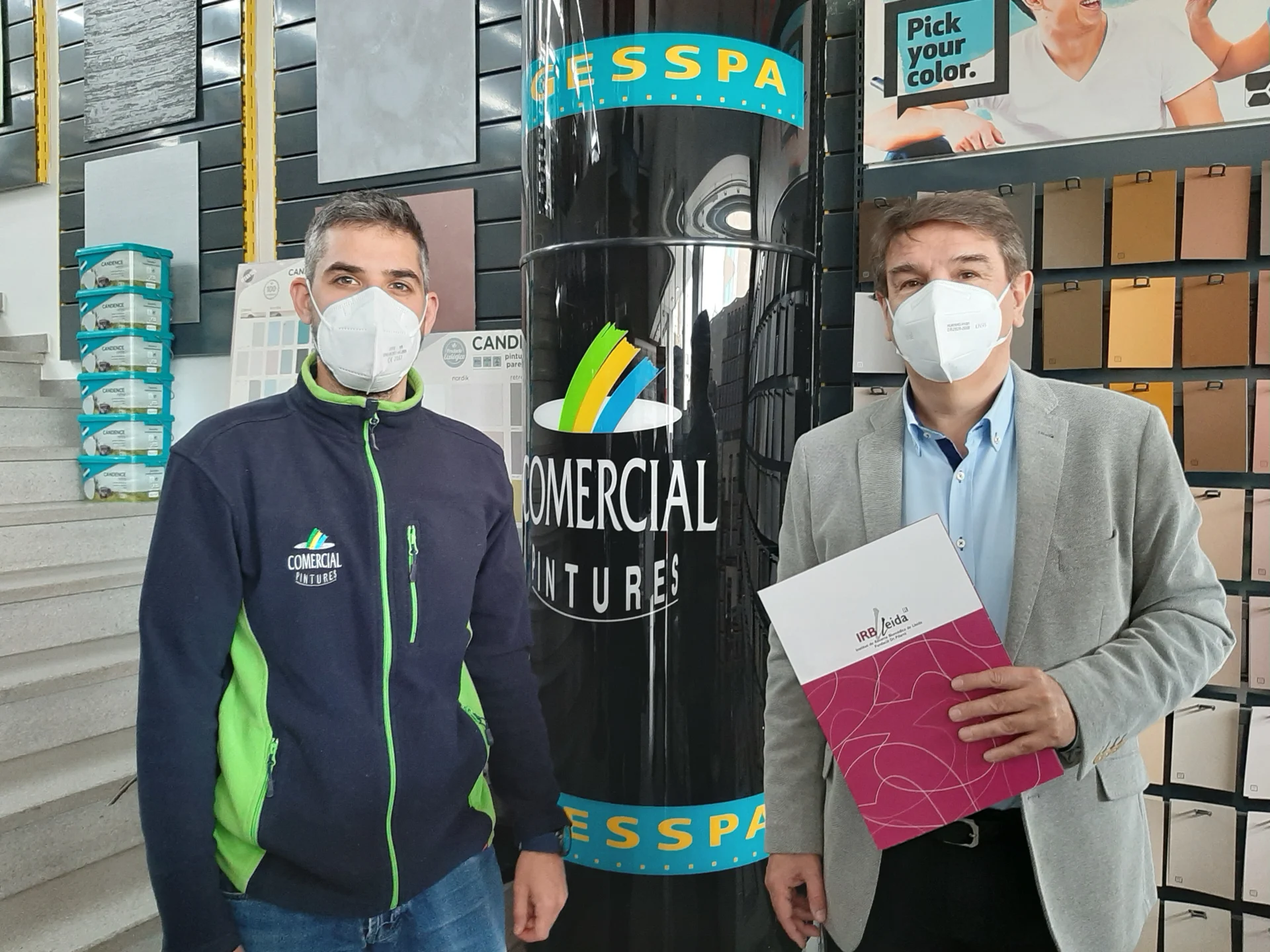 Comercial Pintures renews its loyalty in biomedical research
