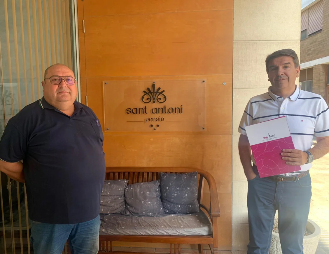 La Pensió Sant Antoni renova la col·laboració amb l'IRBLleida