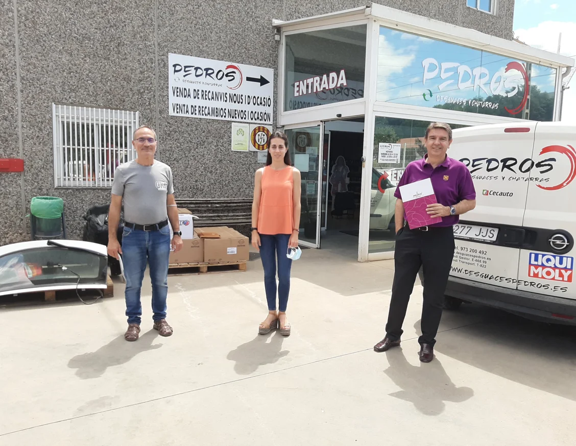Desguaces y Chatarras Pedrós renova la seva col·laboració amb l'IRBLleida