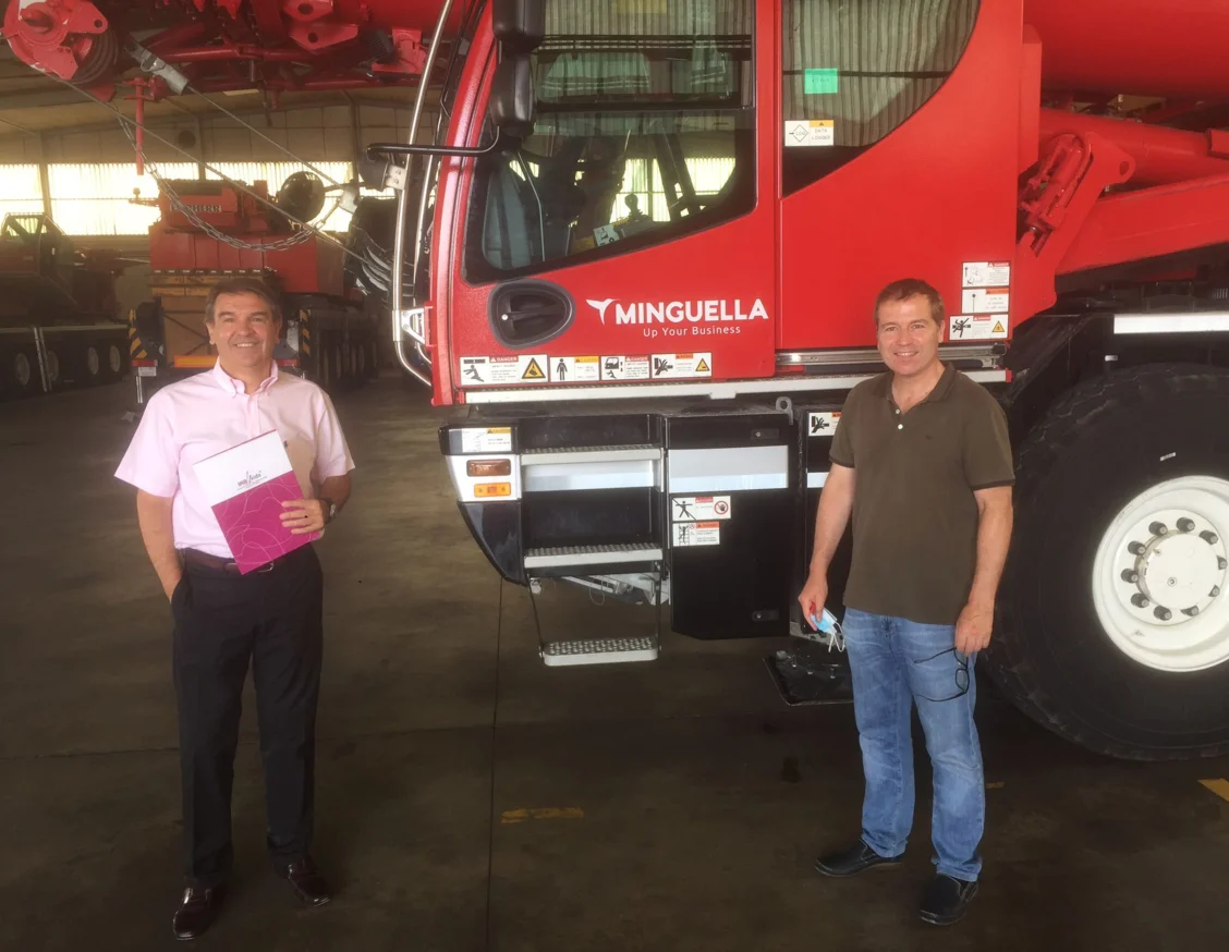 Grues Minguella, empresa col·laboradora de l'IRBLleida