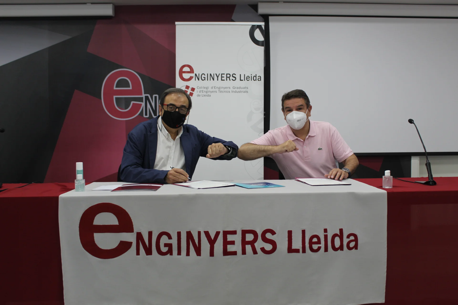 Enginyers Lleida renews its collaboration with the IRBLleida