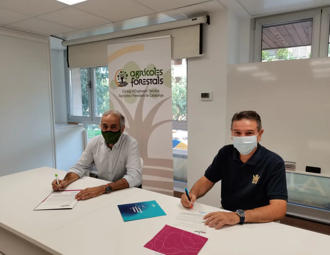El Col·legi d'Enginyers Agrícoles i Forestals de Catalunya renova la seva col·laboració amb l'IRBLleida