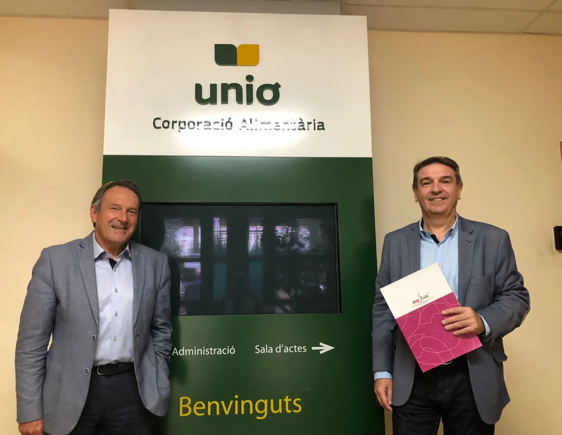 Unió Nuts, la cooperativa líder en fruita seca, renova la seva col·laboració amb l'IRBLleida