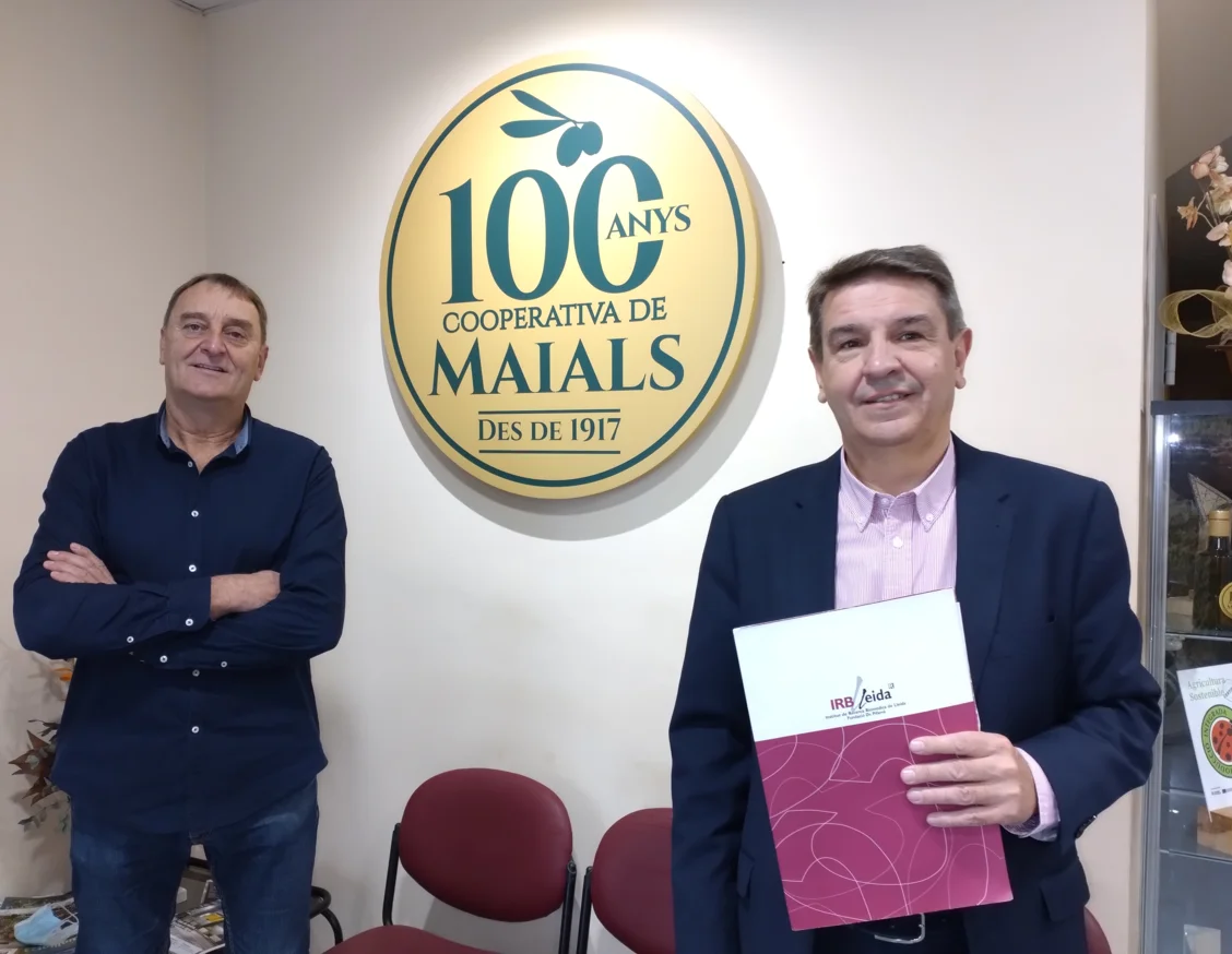 La Cooperativa del Camp Foment Maialenc renova la col·laboració amb l'IRBLleida
