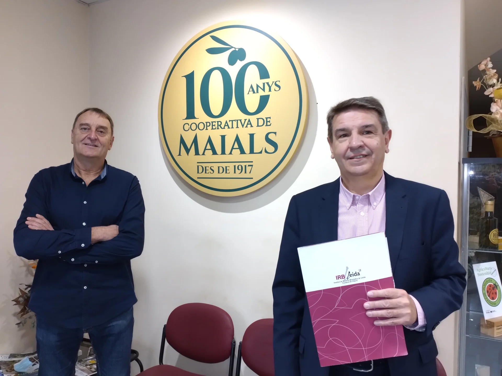La Cooperativa del Camp Foment Maialenc renews its collaboration with the IRBLleida
