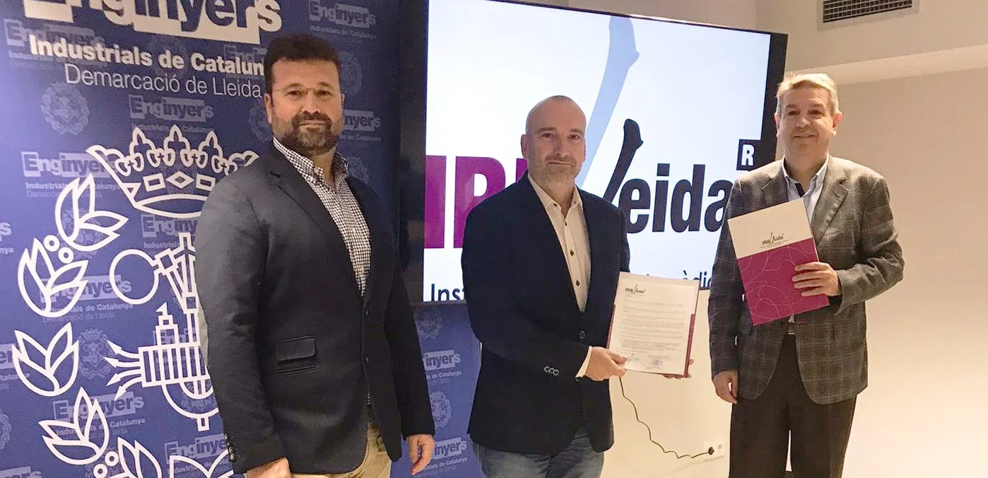 El Col·legi d'Enginyers Industrials de Catalunya renews its collaboration with the IRBLleida