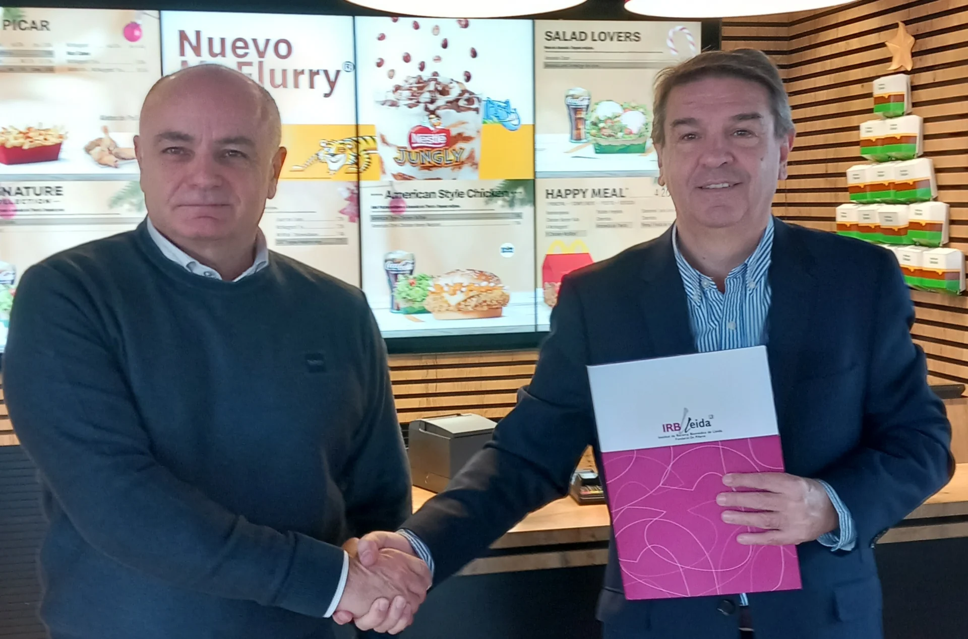 McDonald's renova la seva col·laboració amb l'IRBLleida