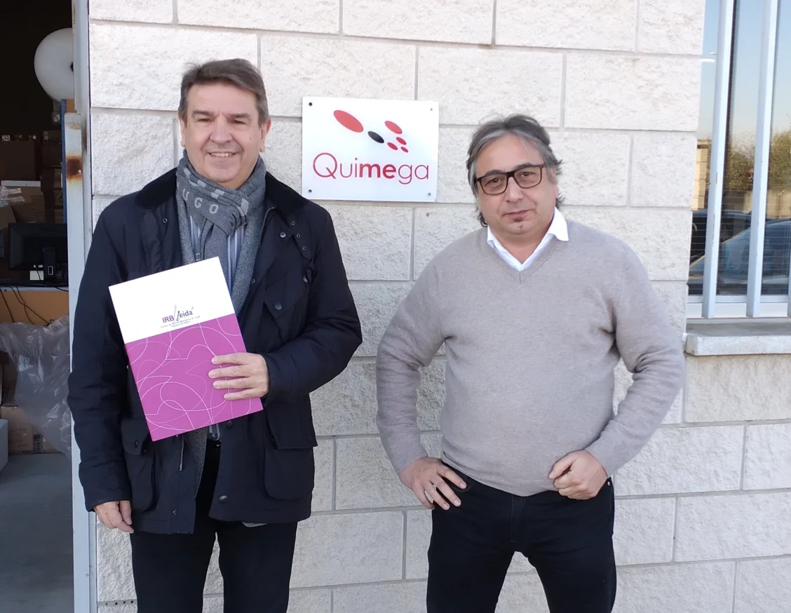Quimega renueva su colaboración con el IRBLleida