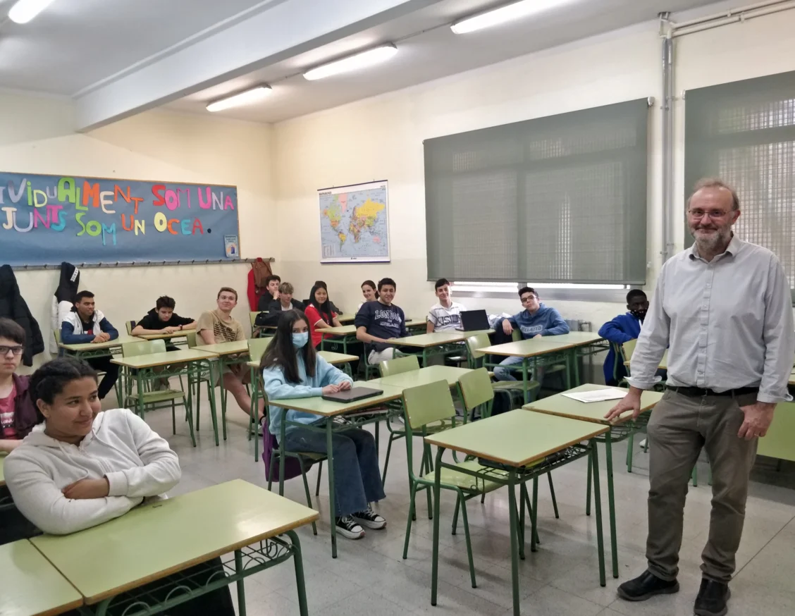 L’Institut Guindàvols de Lleida inicia un projecte de ciència i art en col·laboració amb l’IRBLleida