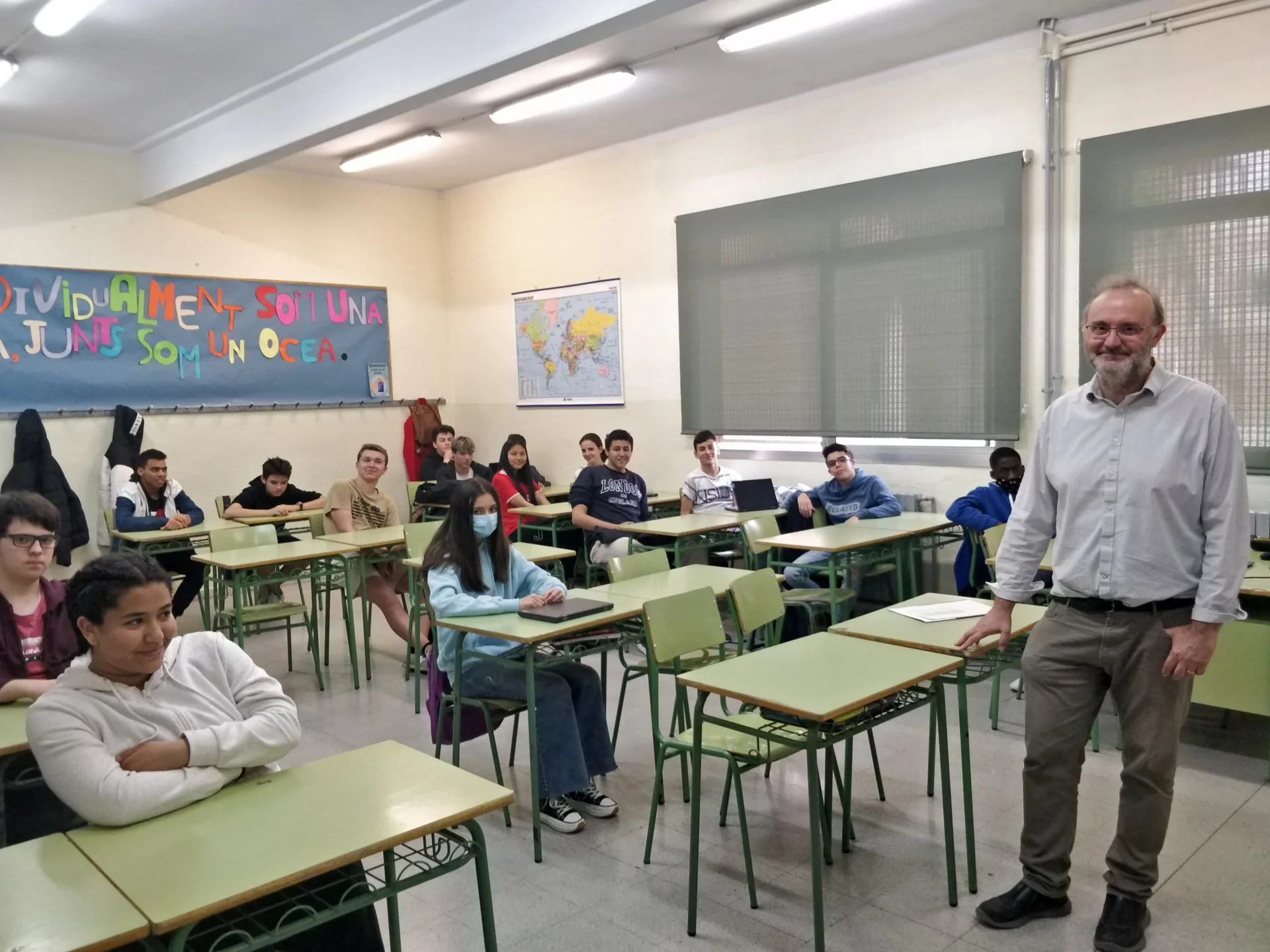 The Guindàvols Institute of Lleida starts a science and art project in collaboration with IRBLleida