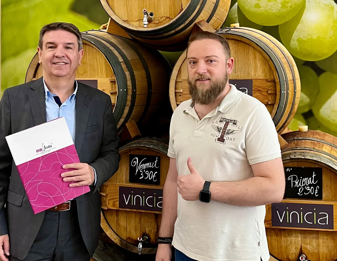 Vinicia renova la seva col·laboració amb l'IRBLleida
