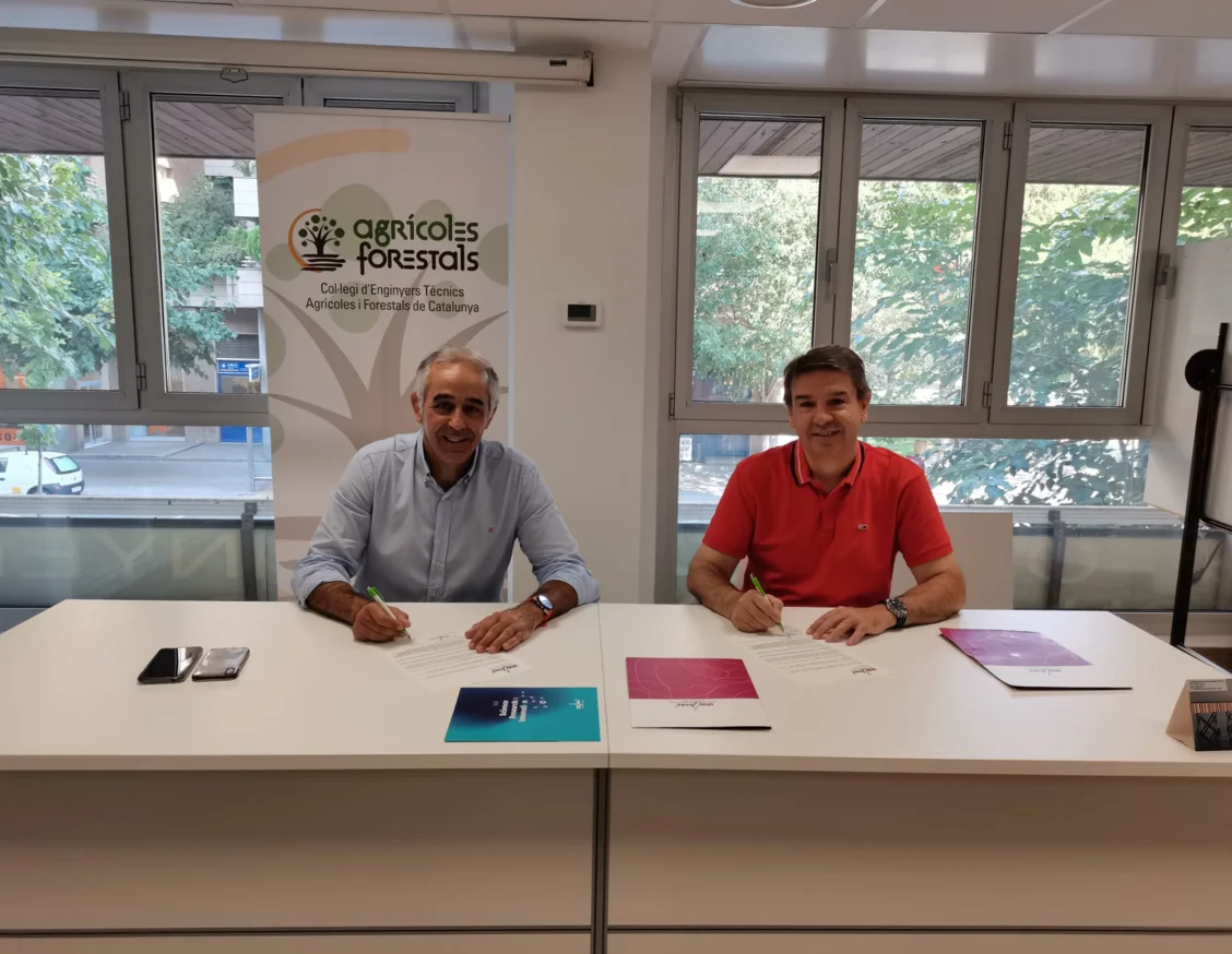 El Col·legi d'Enginyers Agrícoles i Forestals de Catalunya renova la seva col·laboració amb l'IRBLleida