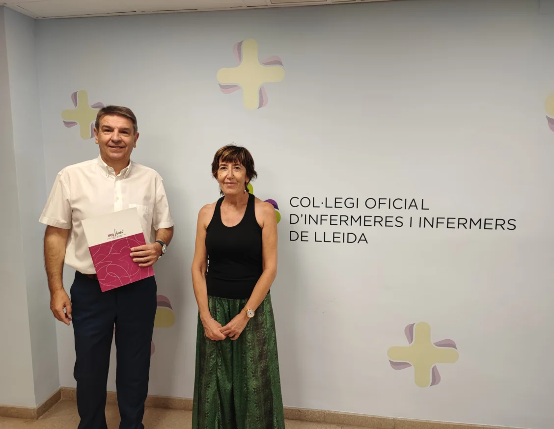 El Col·legi Oficial d'Infermeres i Infermers de Lleida (COILL) renova la seva col·laboració amb l'IRBLleida
