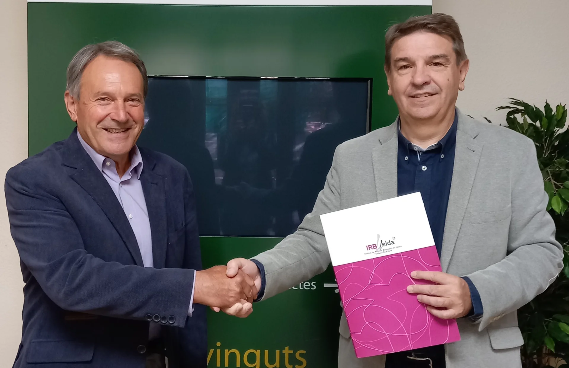 Unió Nuts renueva su colaboración con el IRBLleida