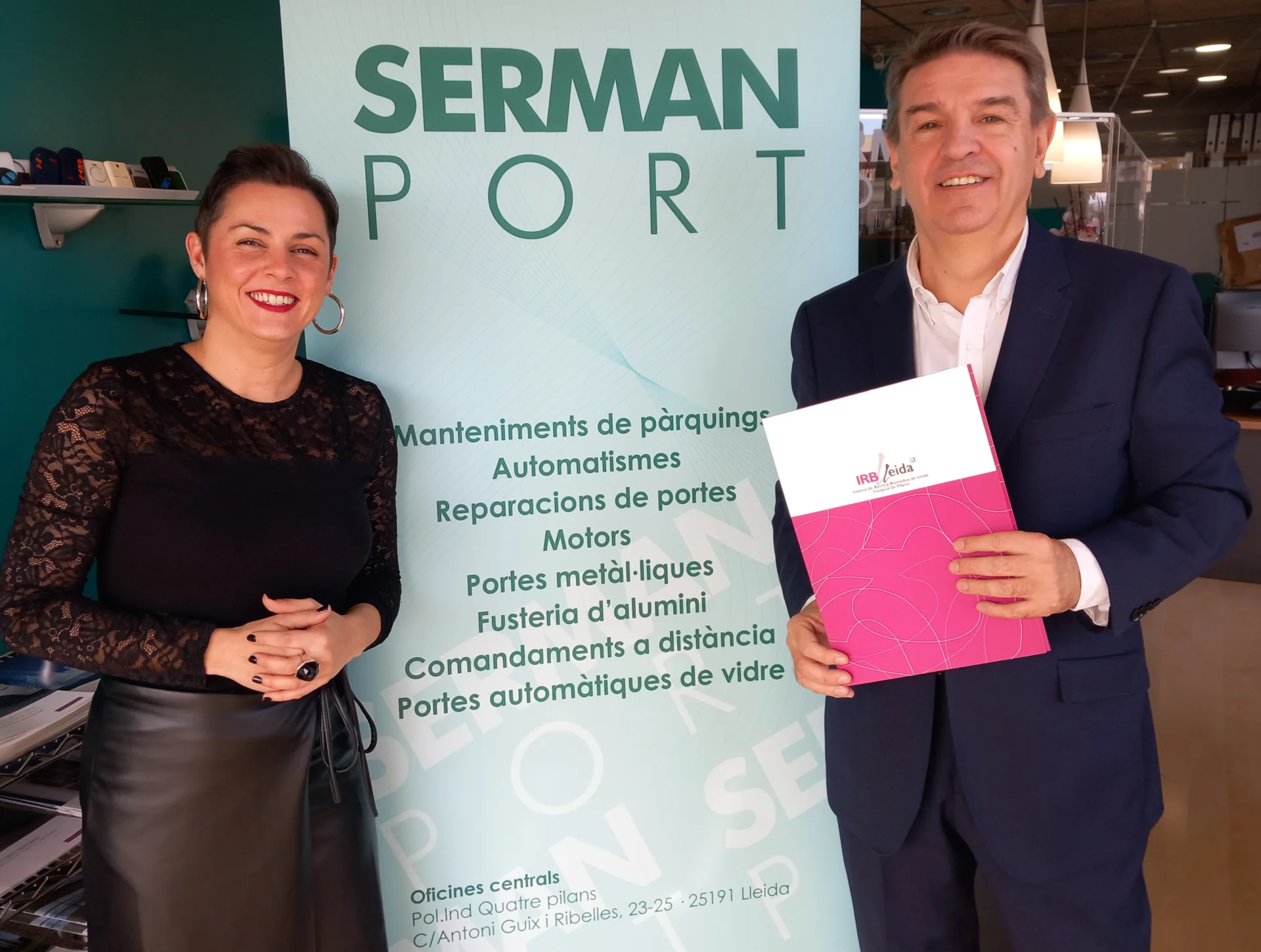 Serman Port, nueva empresa colaboradora del IRBLleida