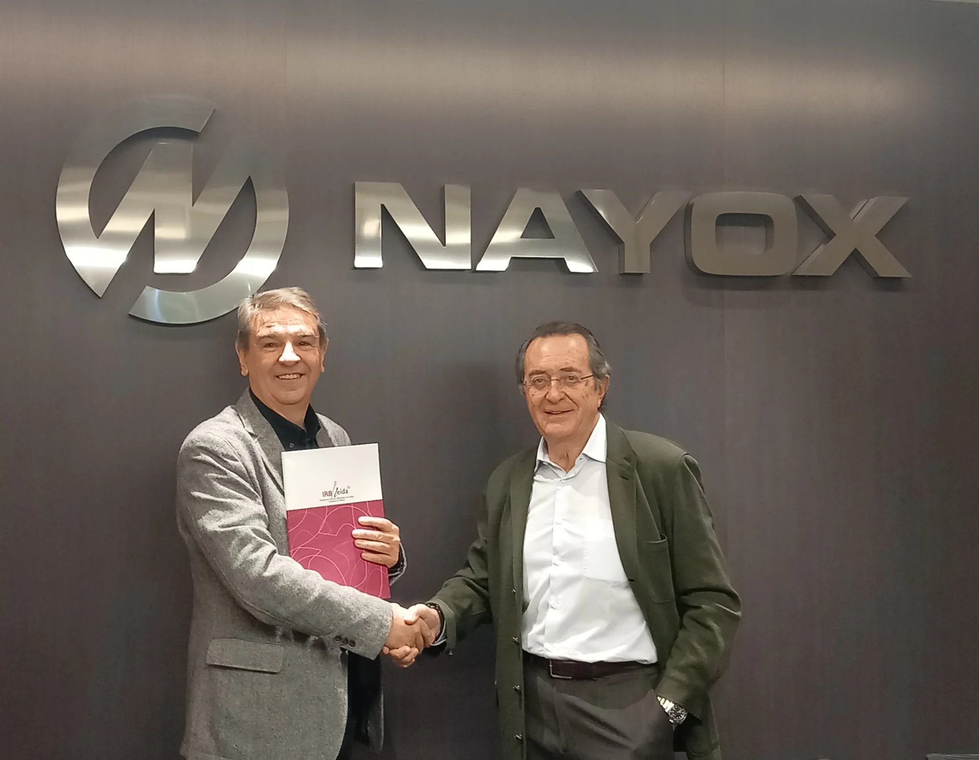 Nayox renueva su colaboración con el IRBLleida