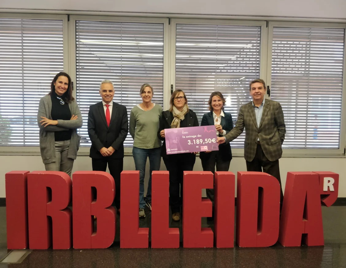 La 8a edició de la ‘Cursa de la Dona Nayox’ recapta 3.189,50 € per la recerca en càncer de mama de l’IRBLleida   