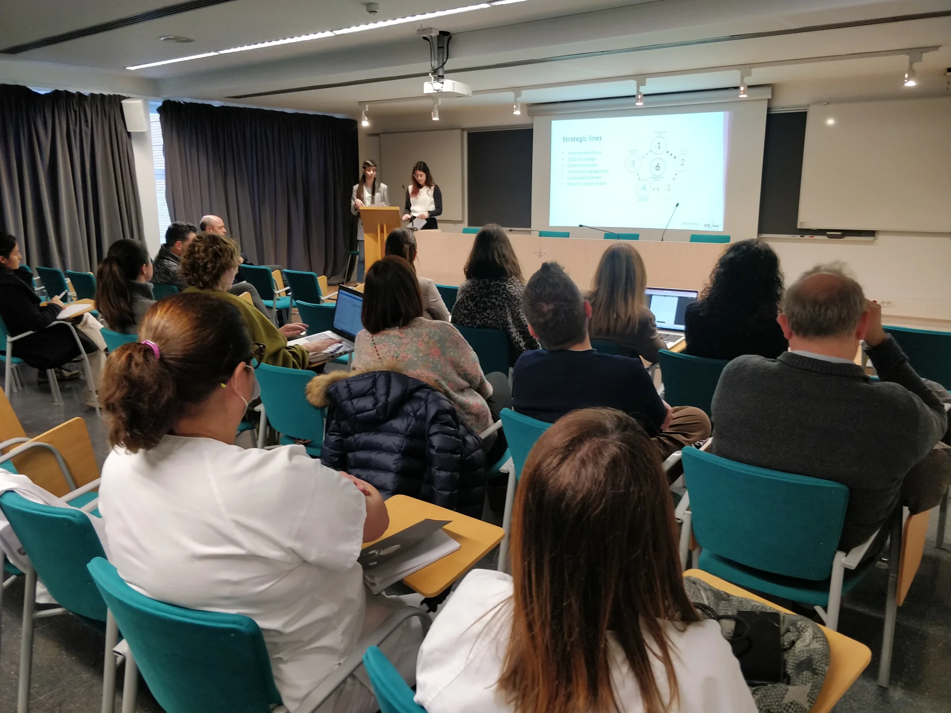 The Innovation Unit of the IRBLleida presents its new strategic plan to research personnel