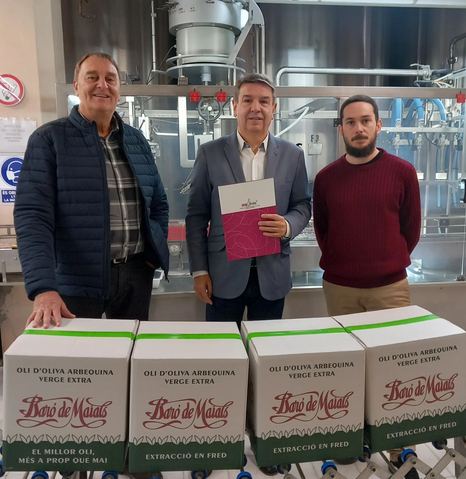 La Cooperativa del Camp Foment Maialenc renews its collaboration with the IRBLleida
